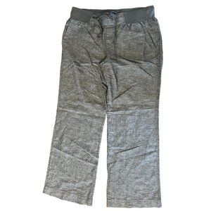 NEW York And Company SOHO Women's Gray Pull On Pants Size Large Wide Leg NWT
